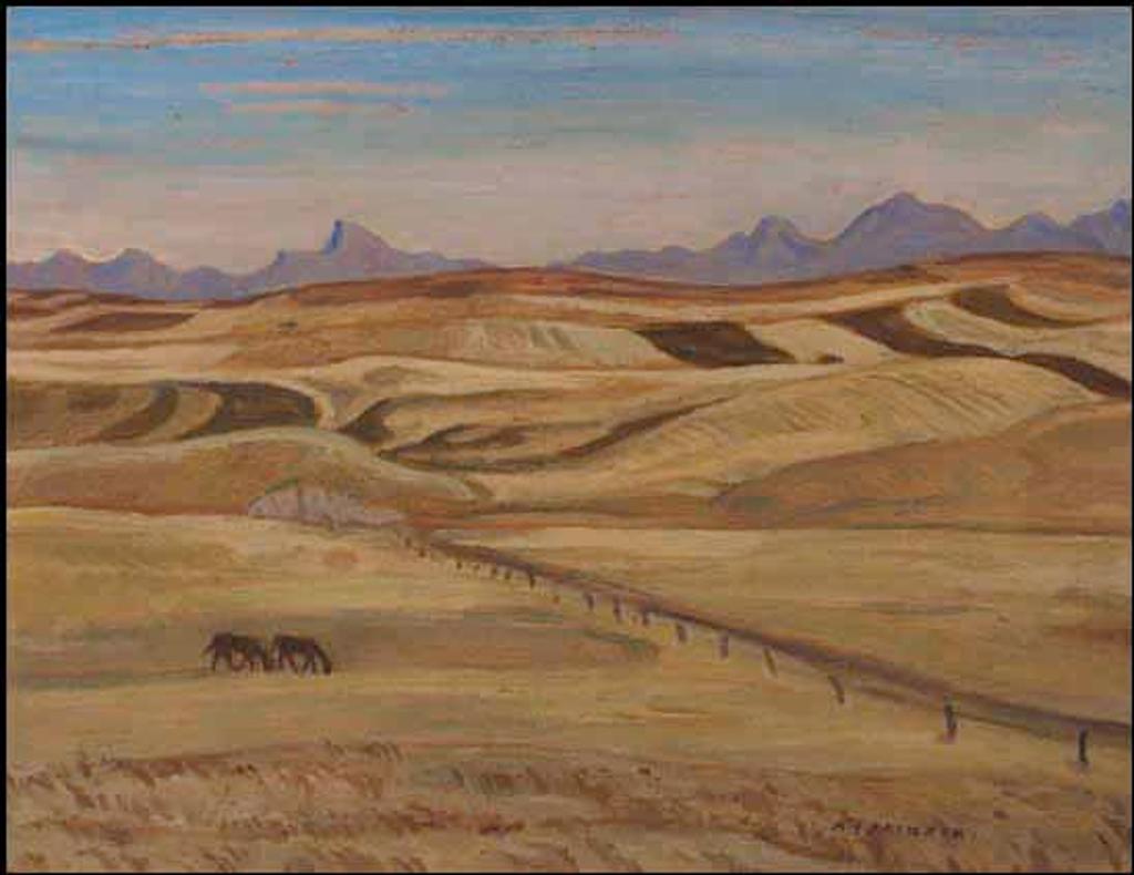Alexander Young (A. Y.) Jackson (1882-1974) - Pincher Creek, Alberta