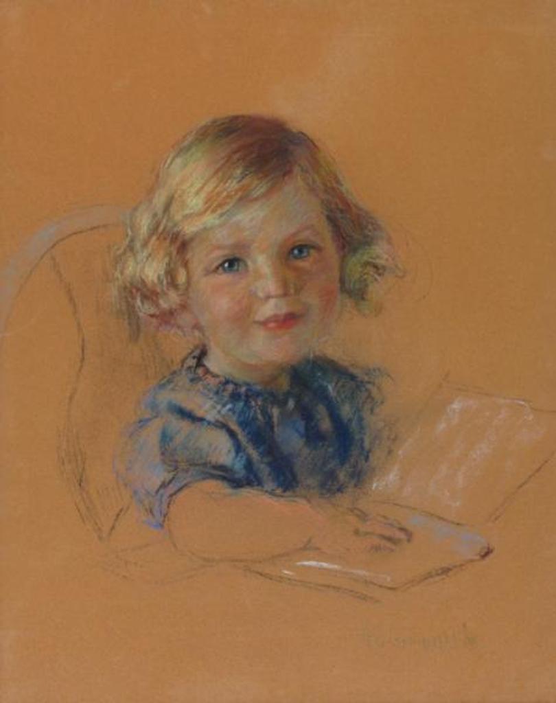 Nicholas (Nickola) de Grandmaison (1892-1978) - Portrait Of Rennie; 1933