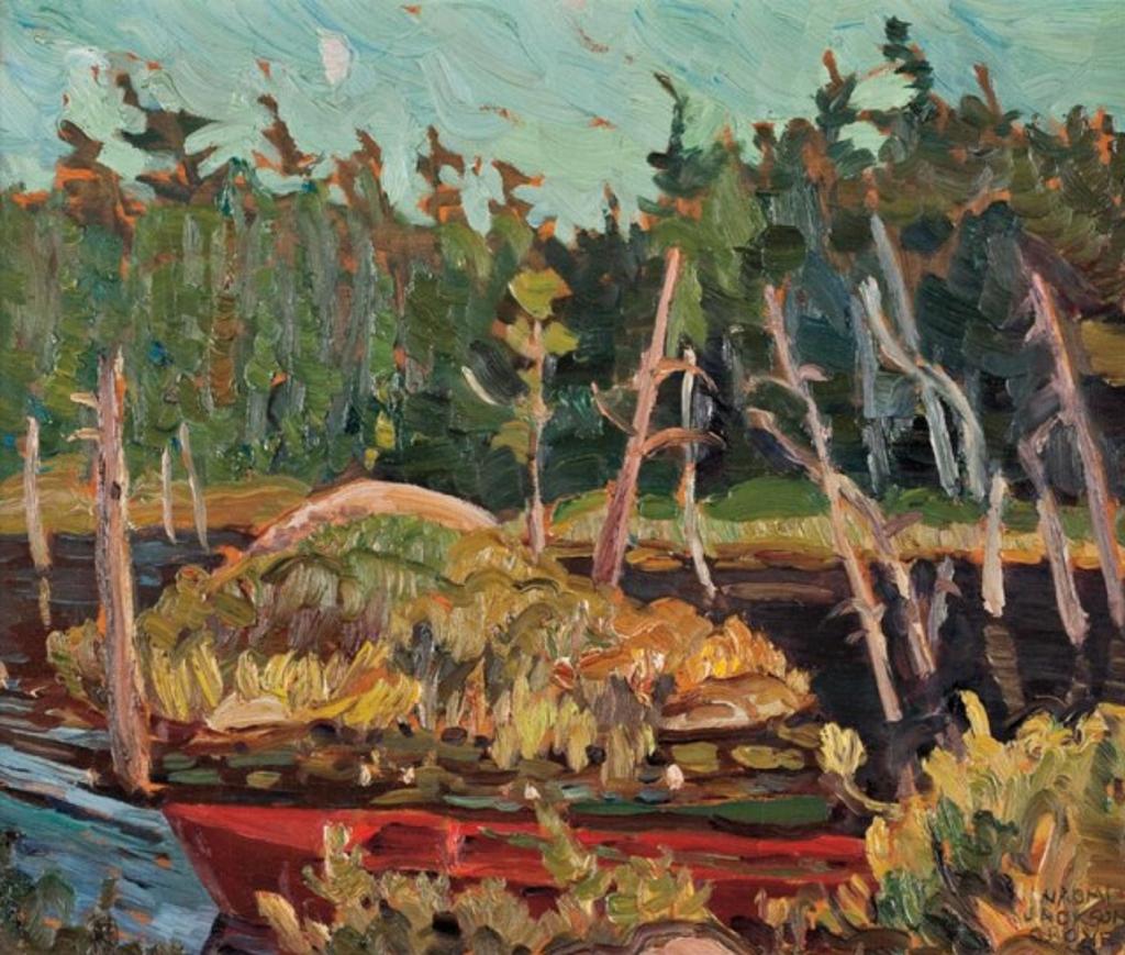 Naomi Jackson Groves (1910-2001) - Jackson Island, Temagami III