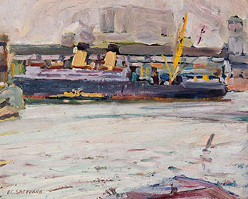 Peter Clapham (P.C.) Sheppard (1882-1965) - Montreal Harbour