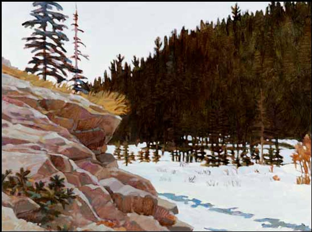 Walter (Drahanchuk) Drohan (1932-2007) - Winter Landscape
