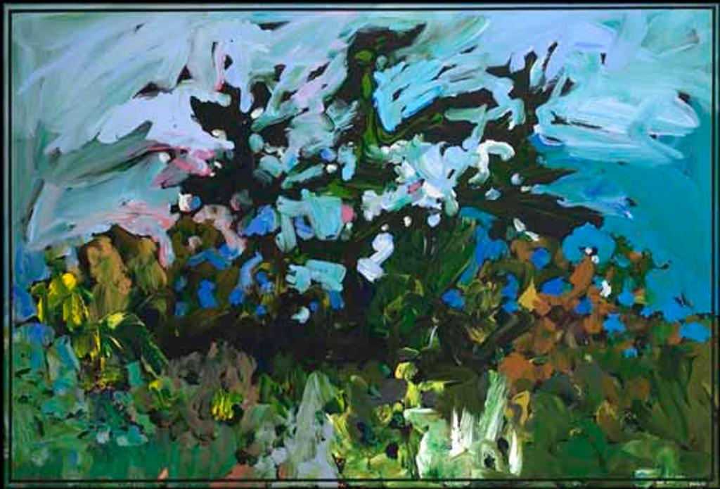 Leslie Donald Poole (1942) - 3 Trees / Sky