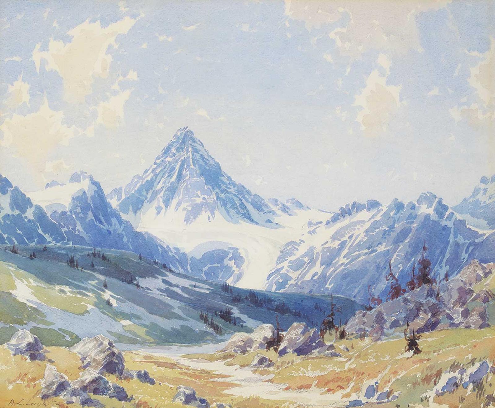 Alfred Crocker Leighton (1901-1965) - Mount Assiniboine from Ogg
