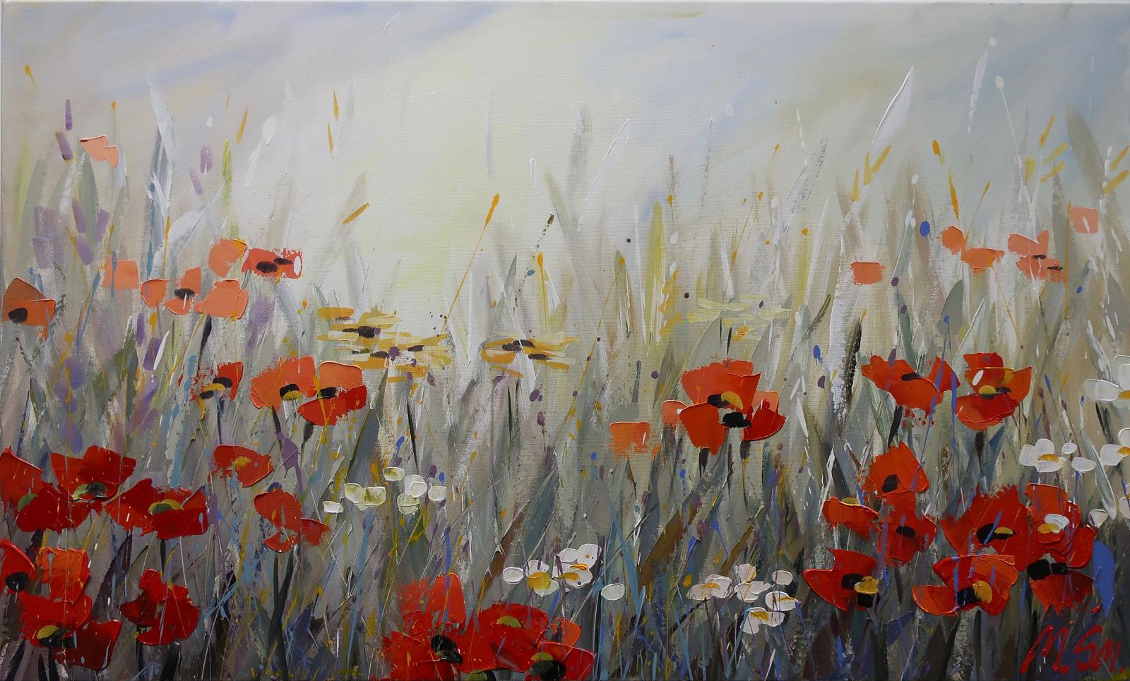 Mila Smykovska - Wild Blooming Field