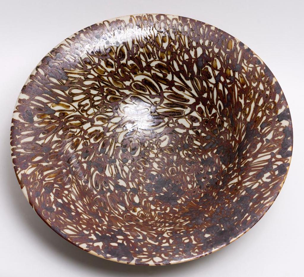 Jack Sures (1934-2018) - Large Brown and Cream Bowl