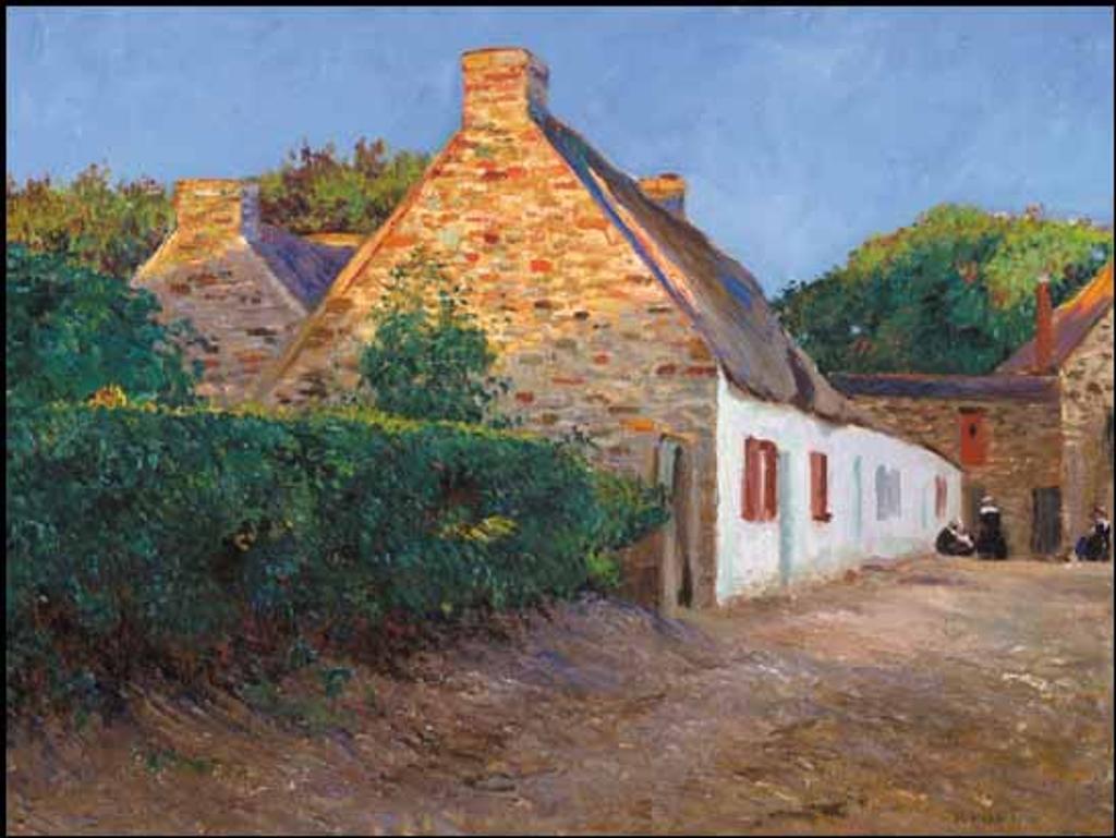 Robert Wakeham Pilot (1898-1967) - Peasant House, Brittany