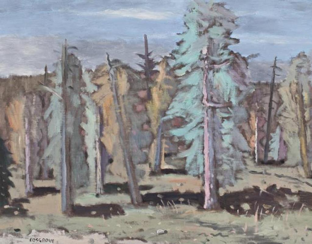 Stanley Morel Cosgrove (1911-2002) - Pines and Blue Sky