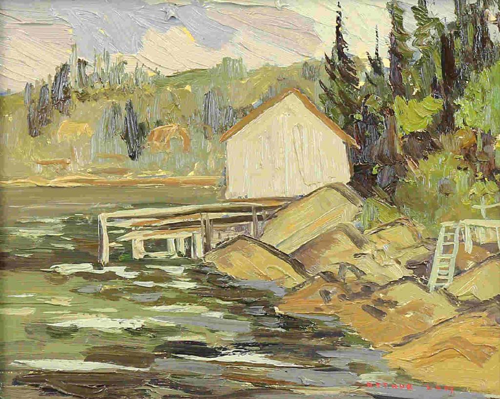 Arthur George Lloy (1929-1986) - Sunday Morning (Purcells Cove N.S.); 1977
