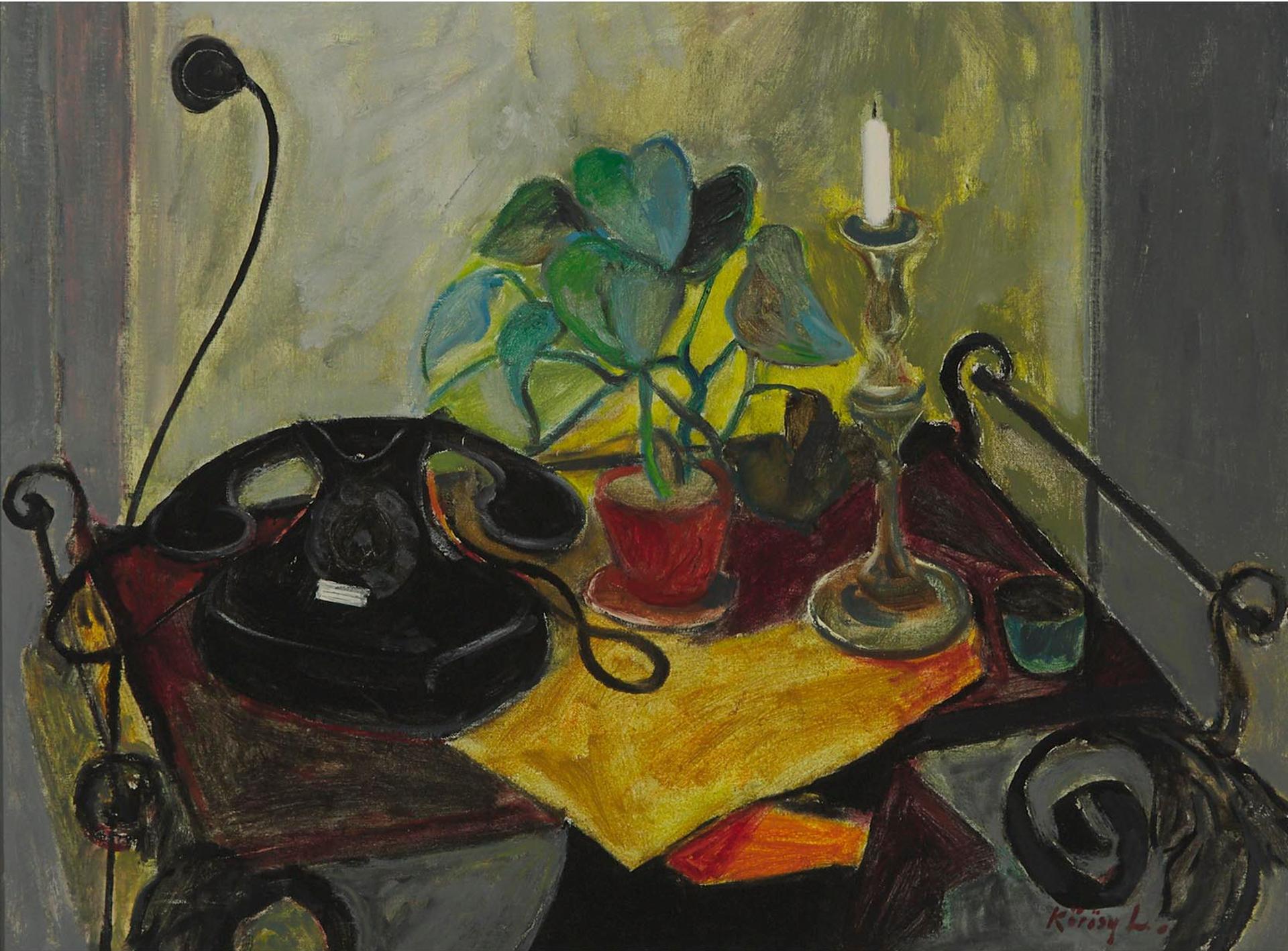 Lajos Kõrösy (1910) - Table With Arrangement