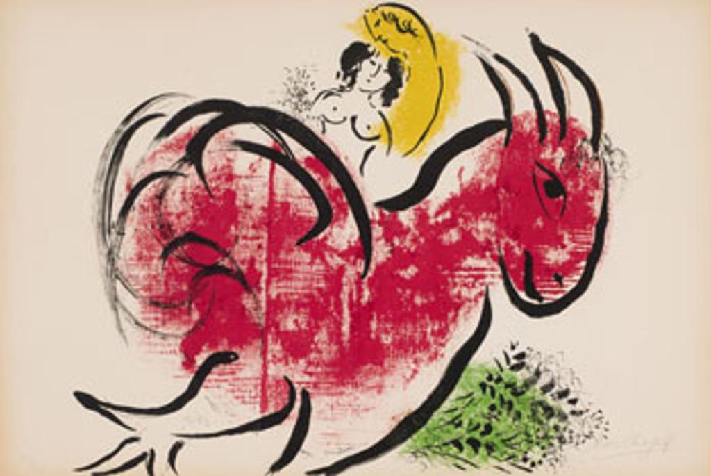 Marc Chagall (1887-1985) - The Red Rooster