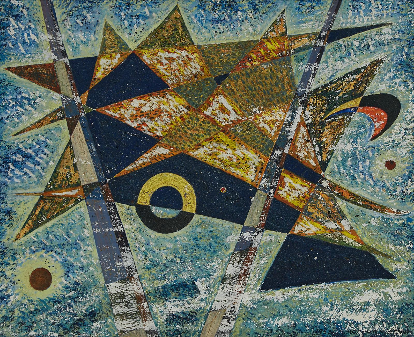 Gordon Mckinley Webber (1909-1965) - Untitled Composition #16, 1953