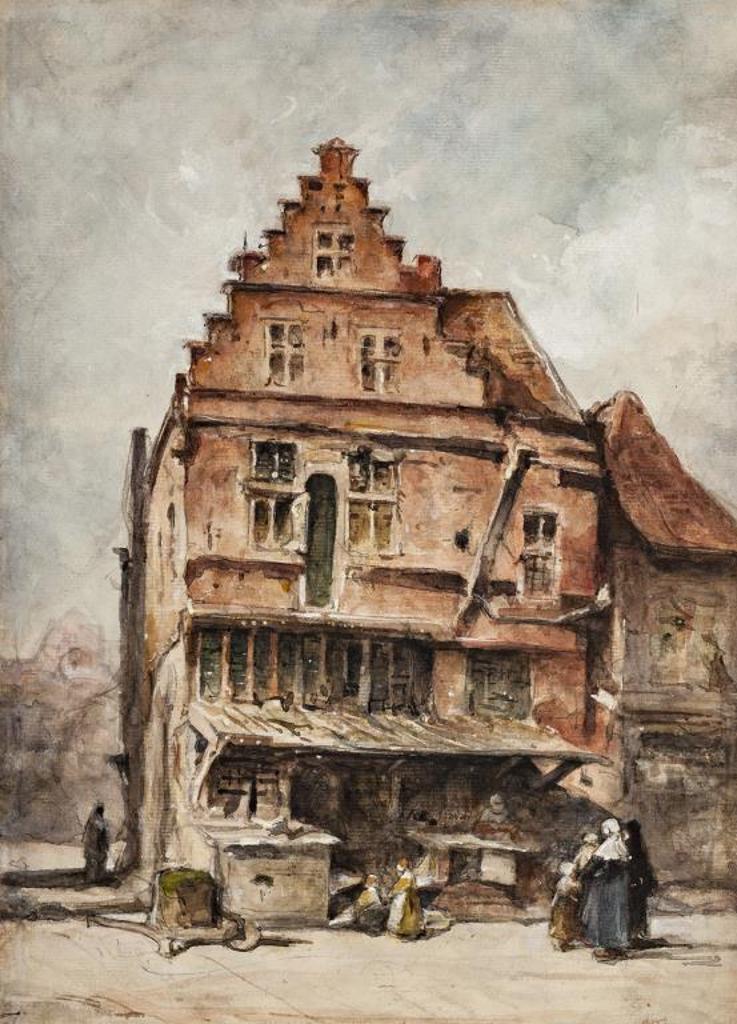 Johannes Bosboom (1817-1891) - Market Activity