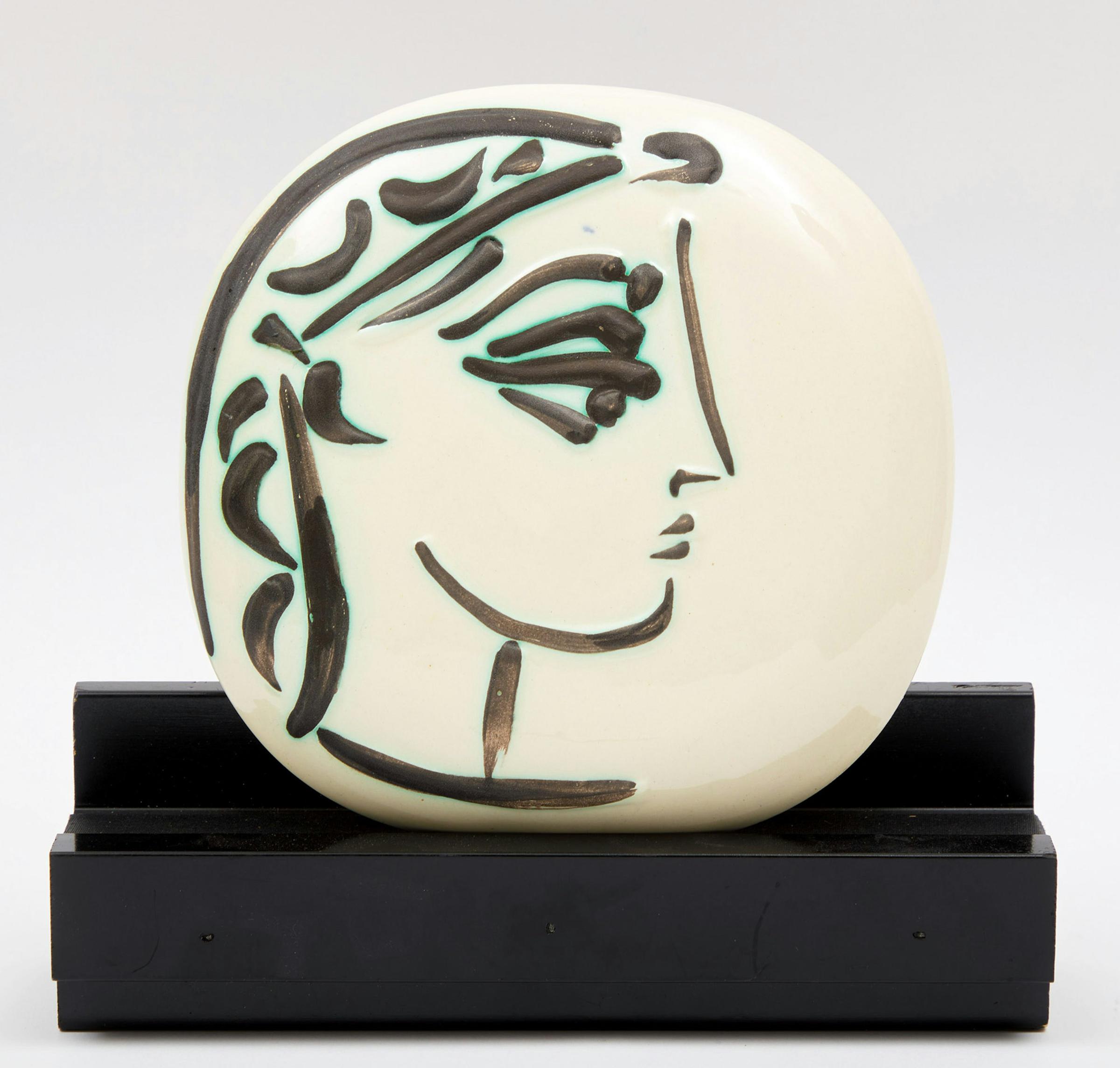 Pablo Ruiz Picasso (1881-1973) - Profil de Jacqueline (A.R. 383)