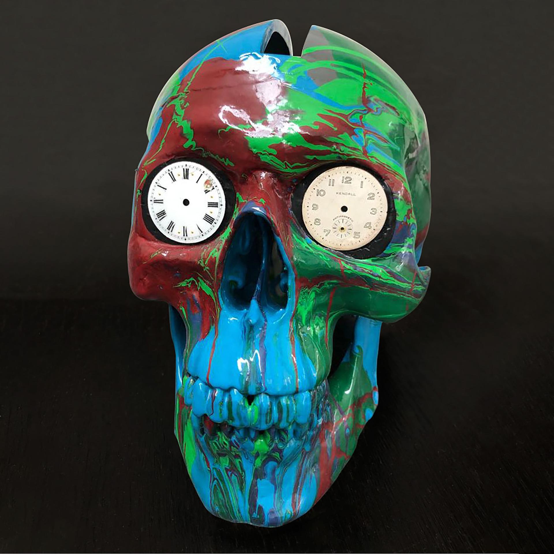 Damien Hirst (1965) - The Hours Spin Skull, 2009