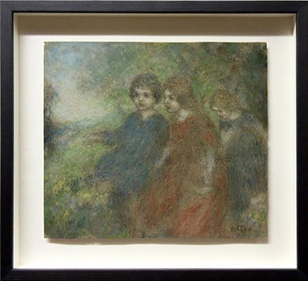 Charles-Ernest de Belle (1873-1939) - Untitled (Three Girls)