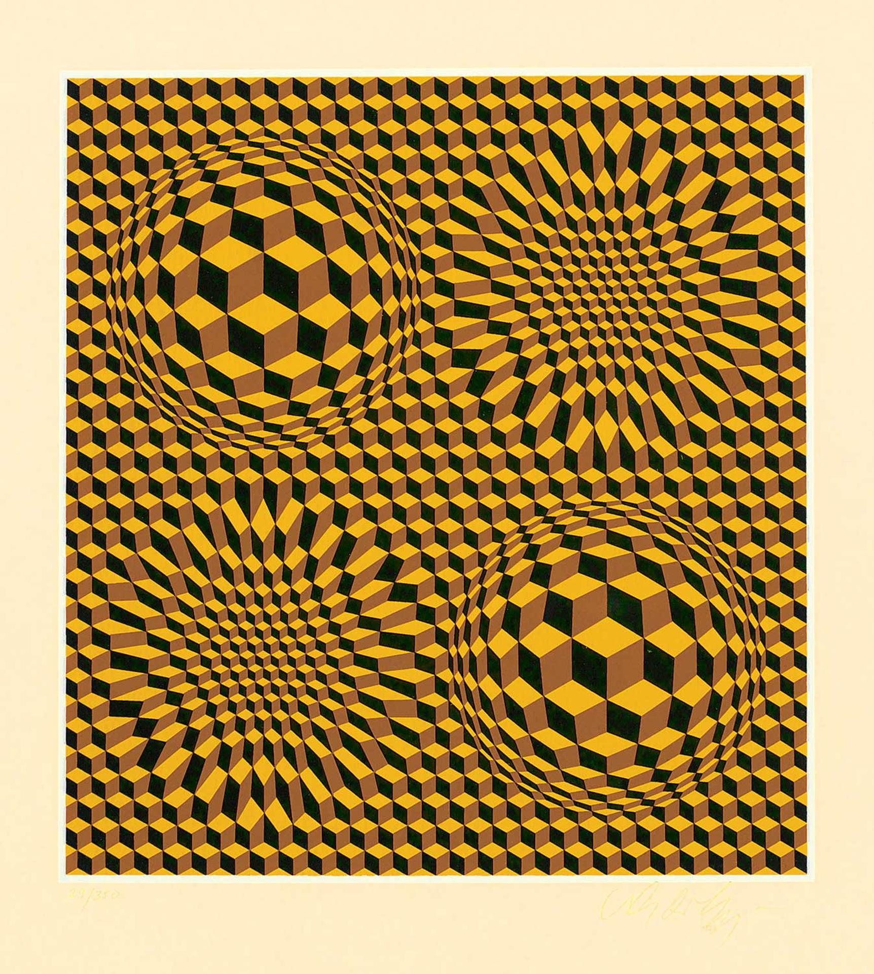 Victor Vasarely (1906-1997) - Coelum  #29/350