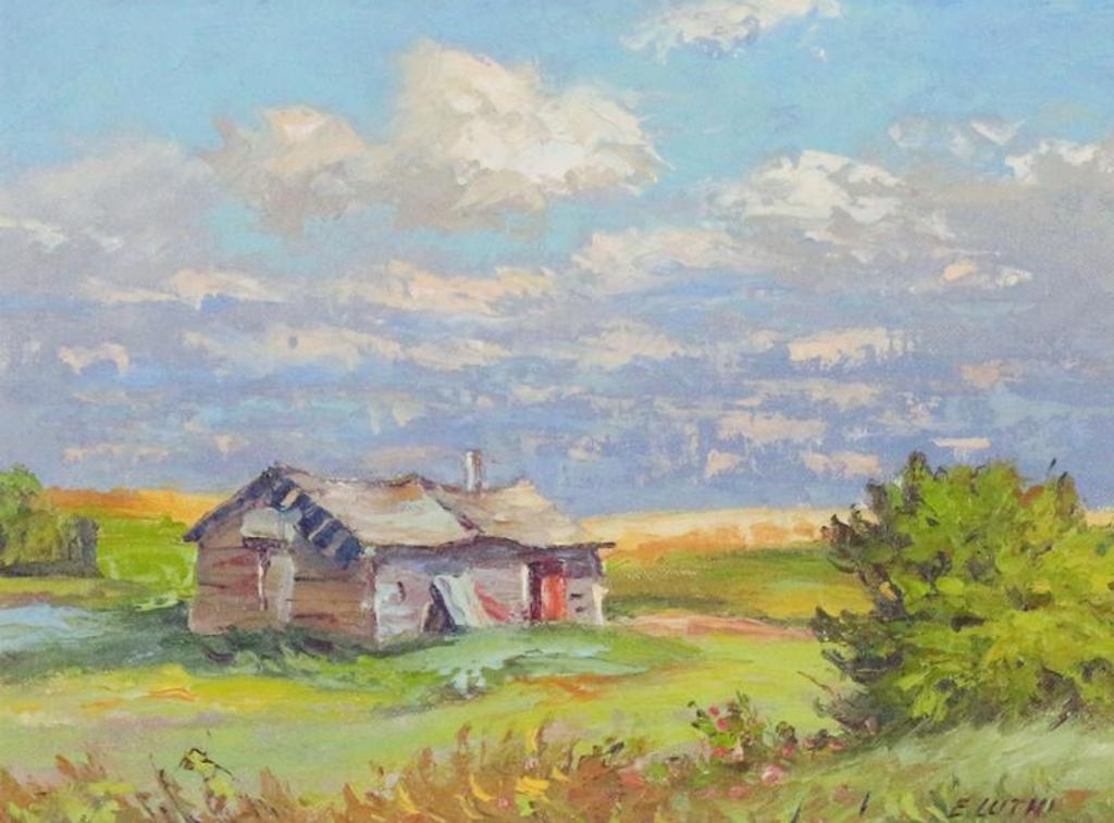 Ernest (Ernie) Luthi (1906-1983) - Farm Buildings, Saskatchewan