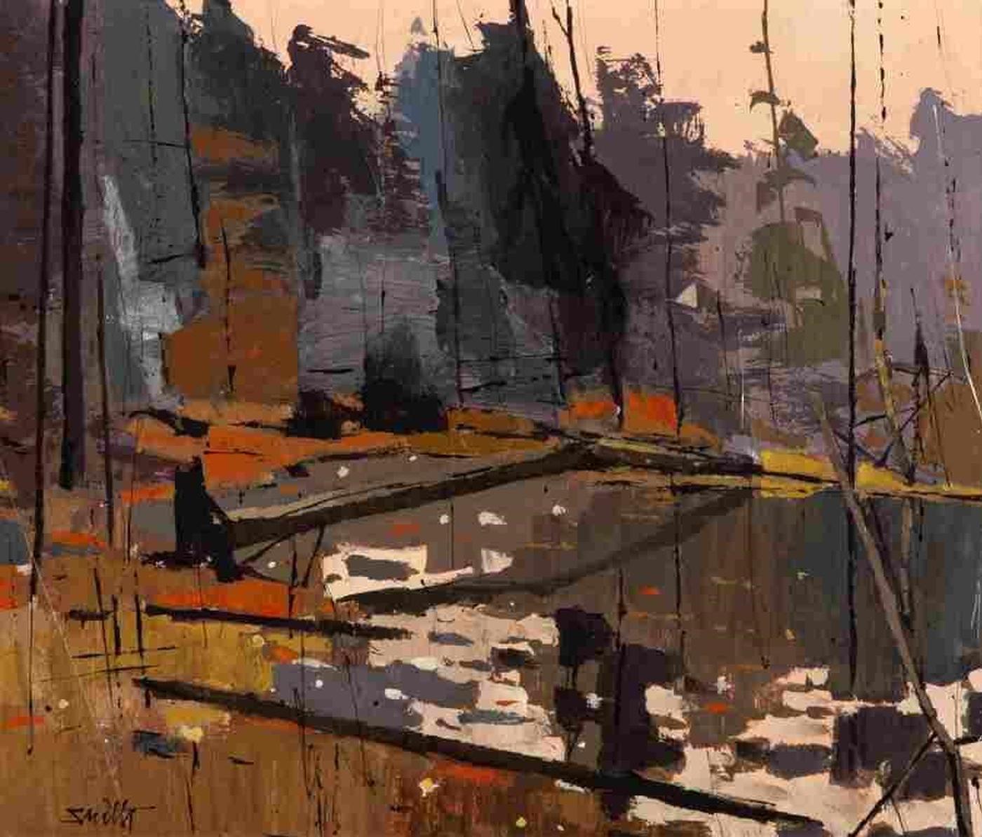 Donald Appelbee Smith (1917) - Beaver Lake, Algonquin (1974)