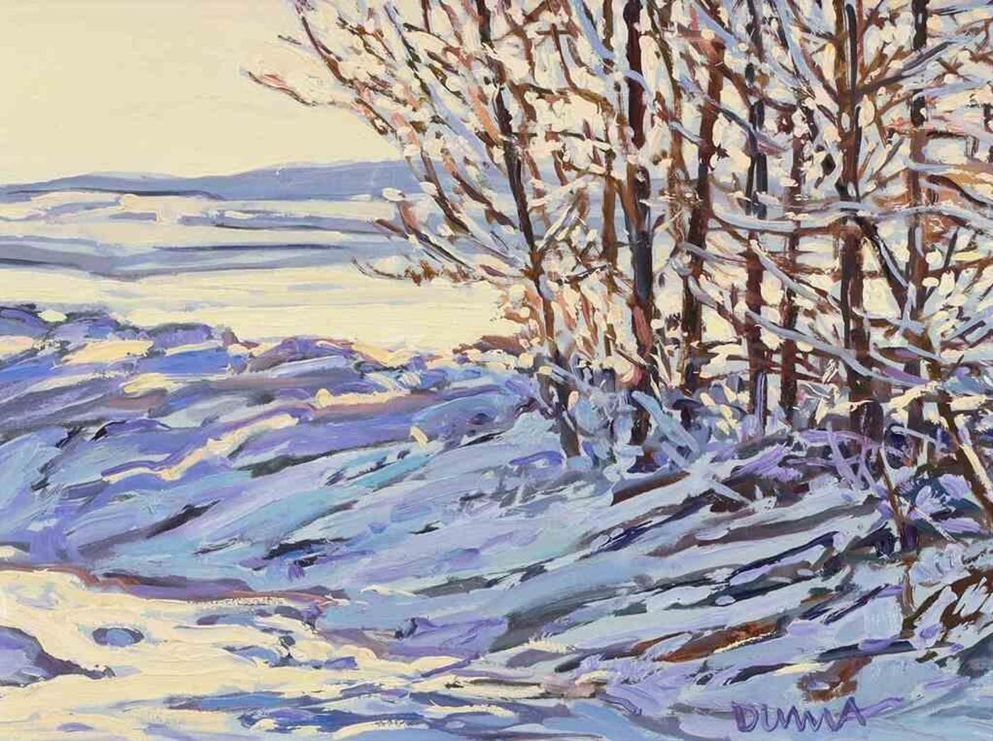 William (Bill) Duma (1936) - Frost On The Trees; 2001