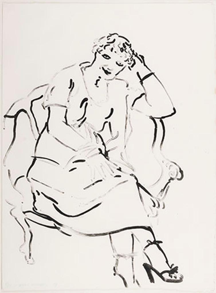 David Hockney (1937) - Celia - Weary