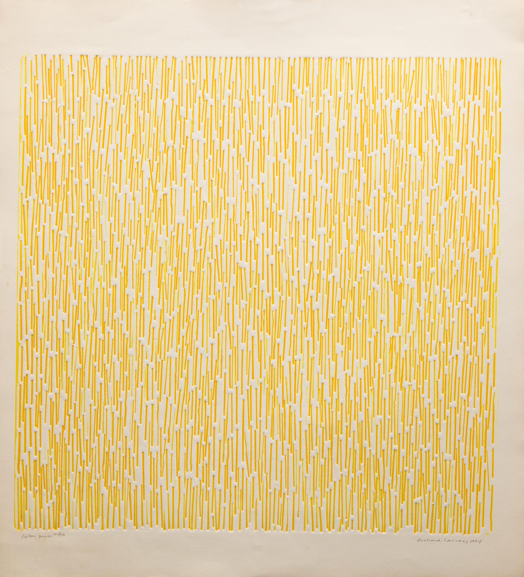 Richard Joseph Samuel Lacroix (1939) - Bâtons jaunes, 1964
