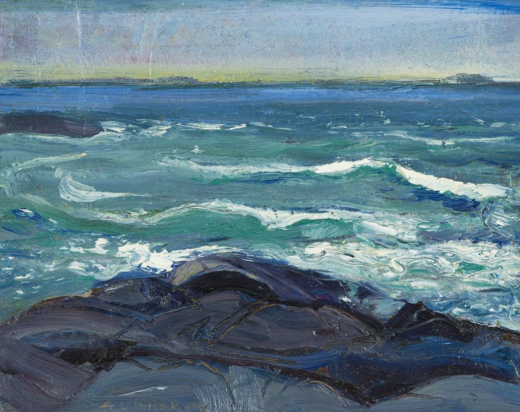 Arthur Lismer (1885-1969) - Georgian Bay, Manitou Dock