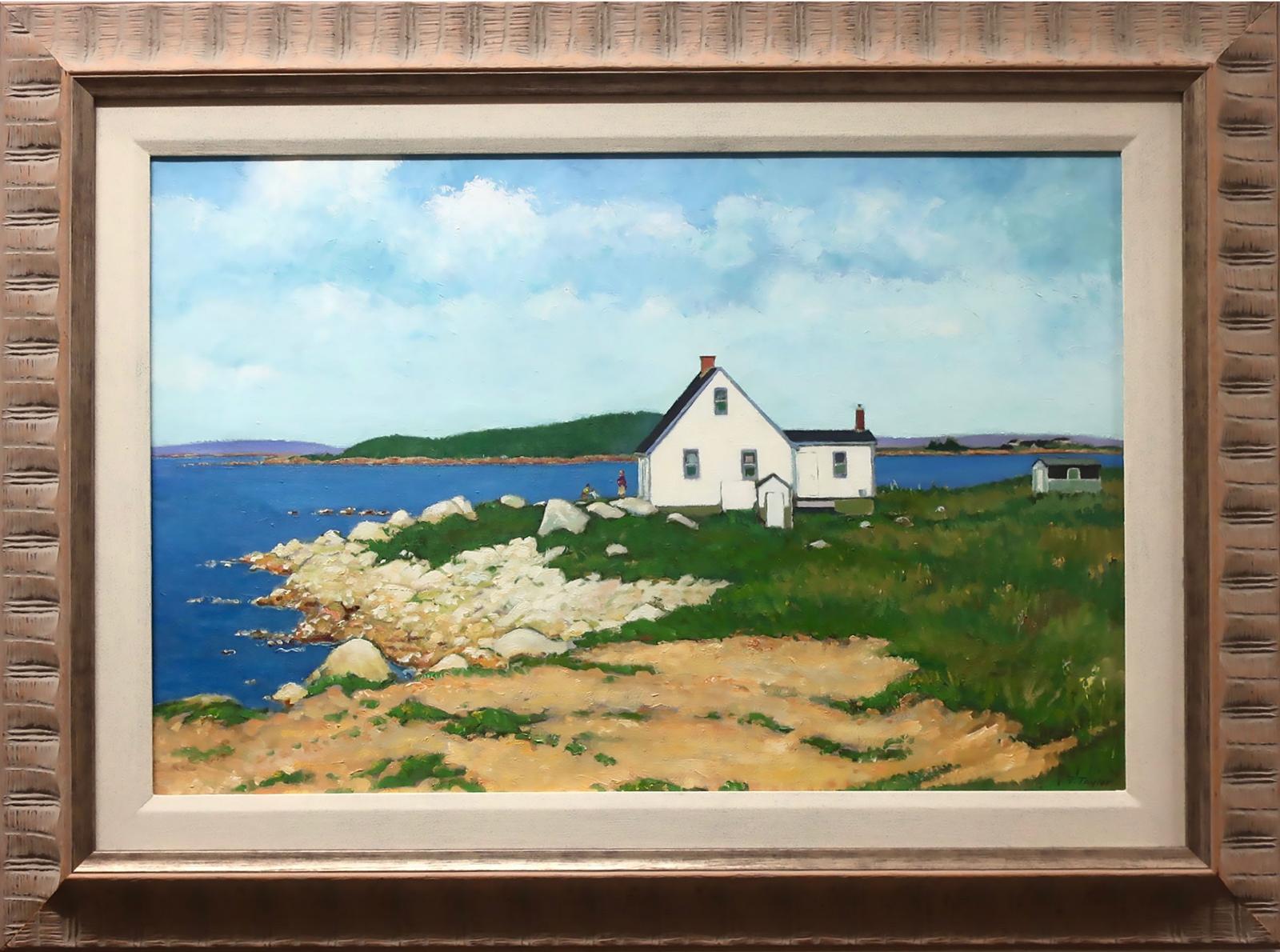 Frederick Bourchier Taylor (1906-1987) - White House By The Sea, Indian Harbour, N.S.