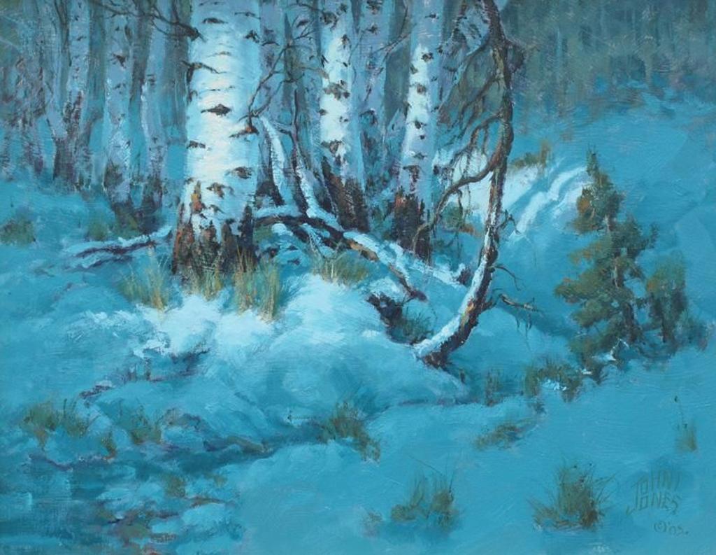 John T. Jones (1940) - Winter Birch; 2007