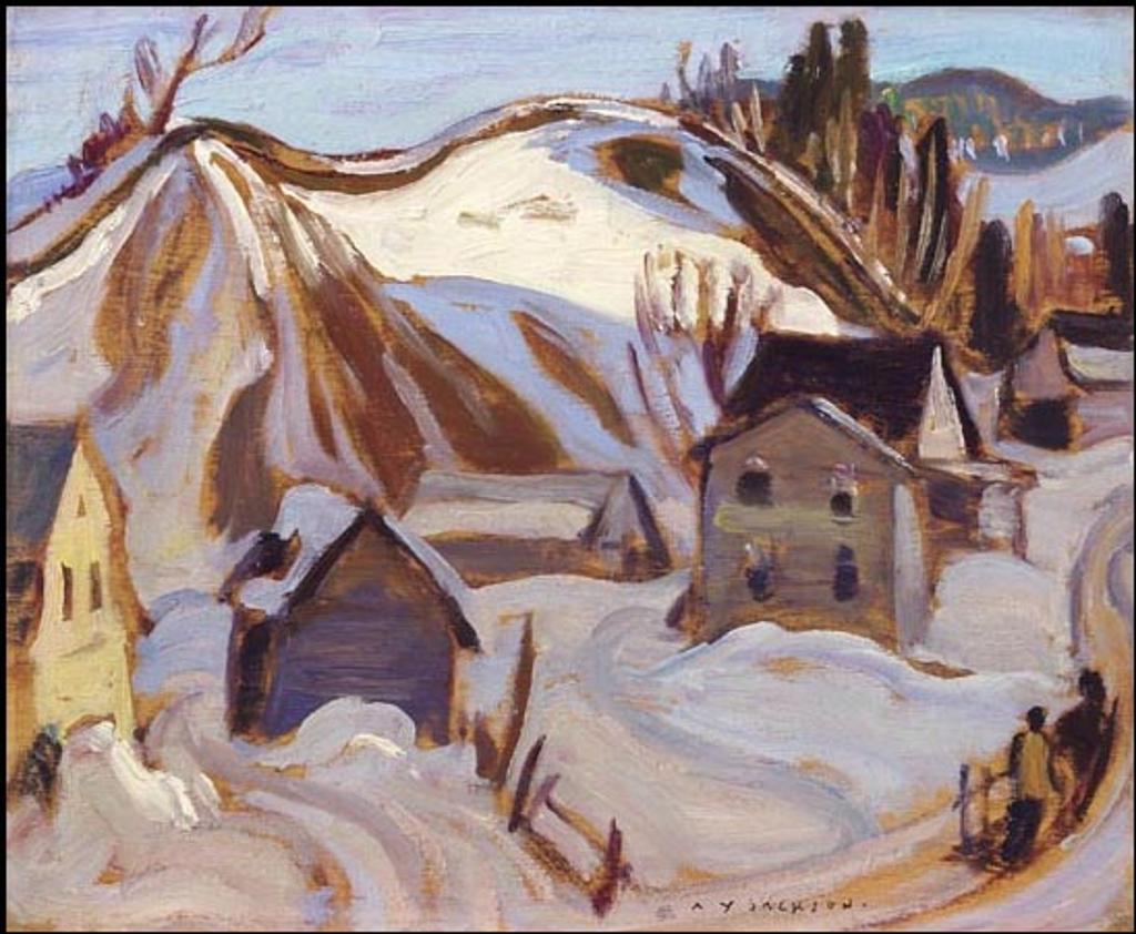 Alexander Young (A. Y.) Jackson (1882-1974) - Country Road, La Malbaie, Quebec