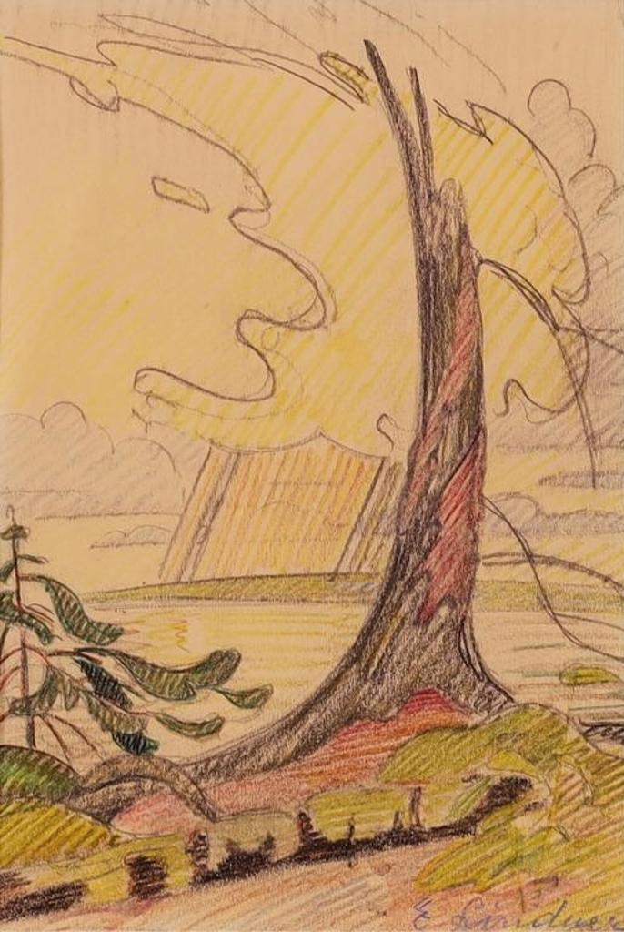 Ernest Friedrich Lindner (1897-1988) - Tree Stump