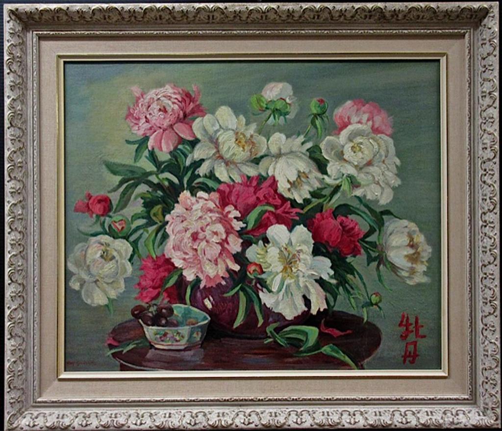 Clarence Roy Greenaway (1891-1972) - Peonies