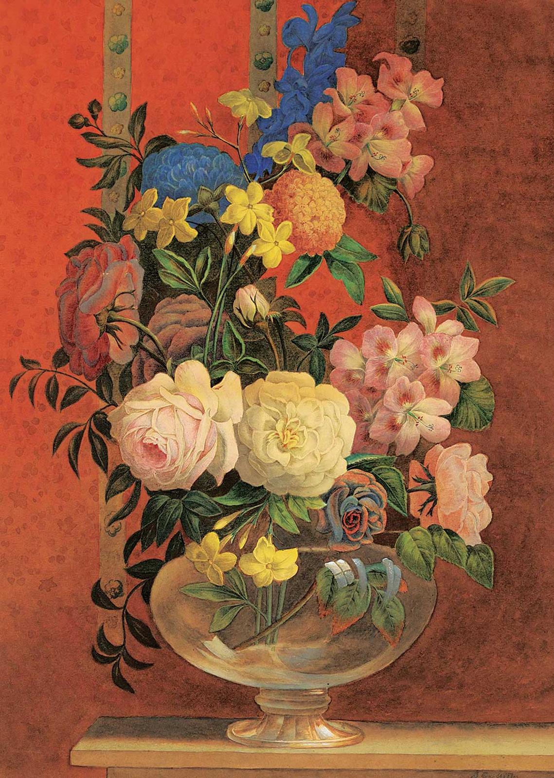 Julius Edward Lindsay Griffith (1912-1987) - Untitled - Floral Bouquet