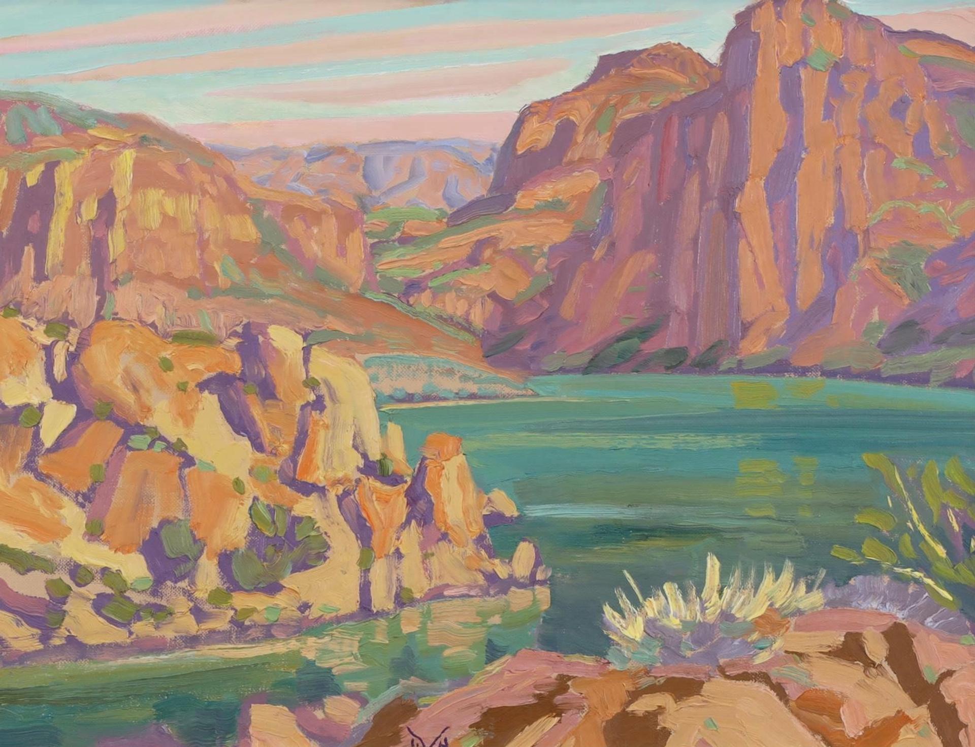 Illingworth Holey (Buck) Kerr (1905-1989) - Mormon Lake, Apache Trail; 1981