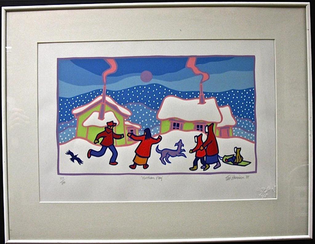 Ted Harrison (1926-2015) - Northern Play