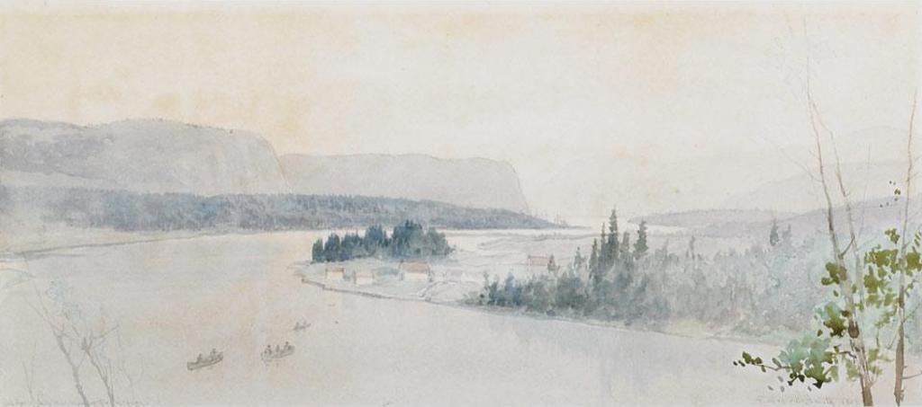 Frederic Martlett Bell-Smith (1846-1923) - Red Rock, Mouth Of The Nipigon