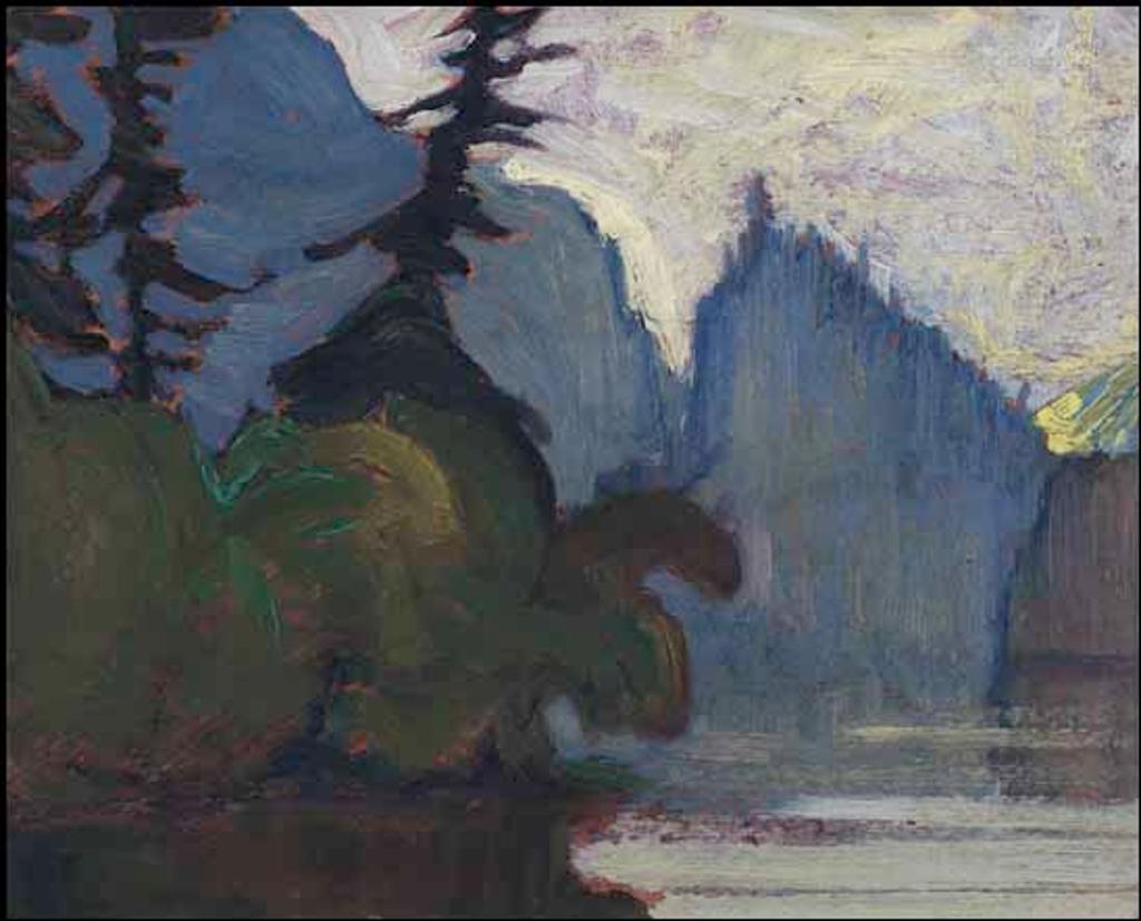 James Edward Hervey (J.E.H.) MacDonald (1873-1932) - Morning, Algoma, Agawa Canyon