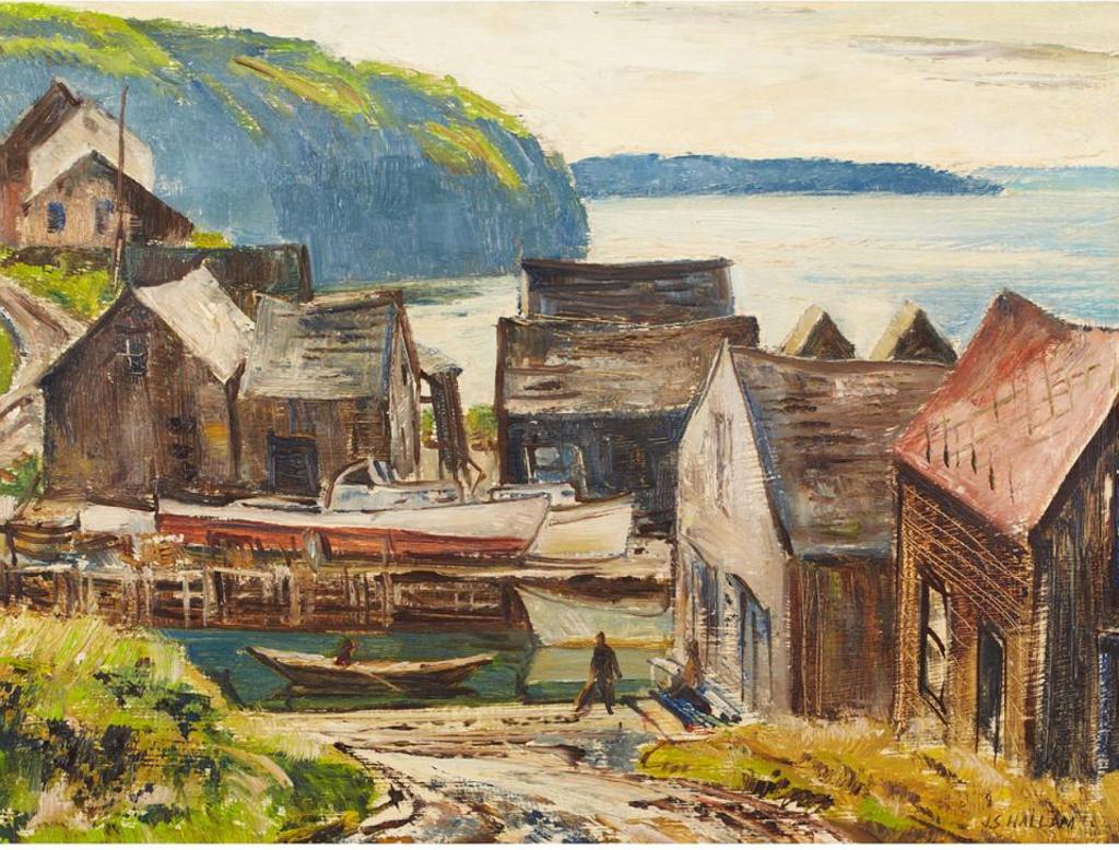 Joseph Sydney Hallam (1899-1953) - Bay Of Fundy At Hall’S Harbour, N.S., 1953