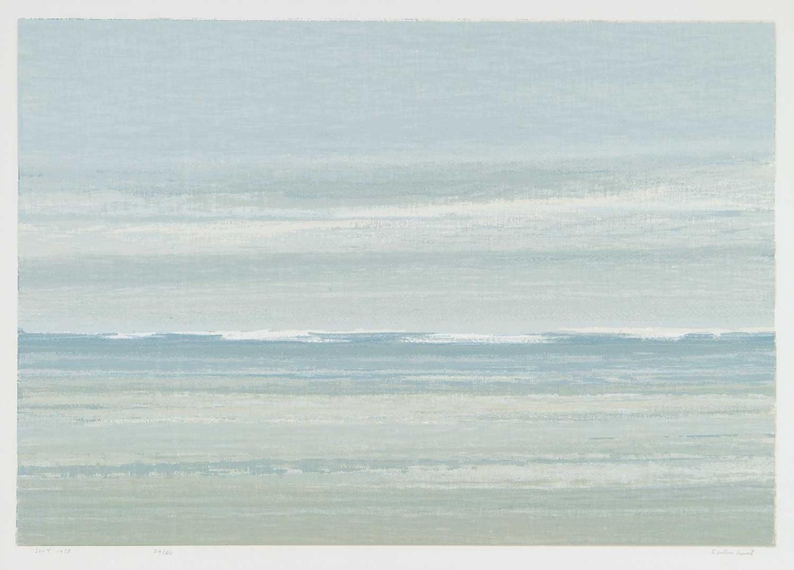 Gordon Applebee Smith (1919-2020) - Untitled - Seascape  #29/60