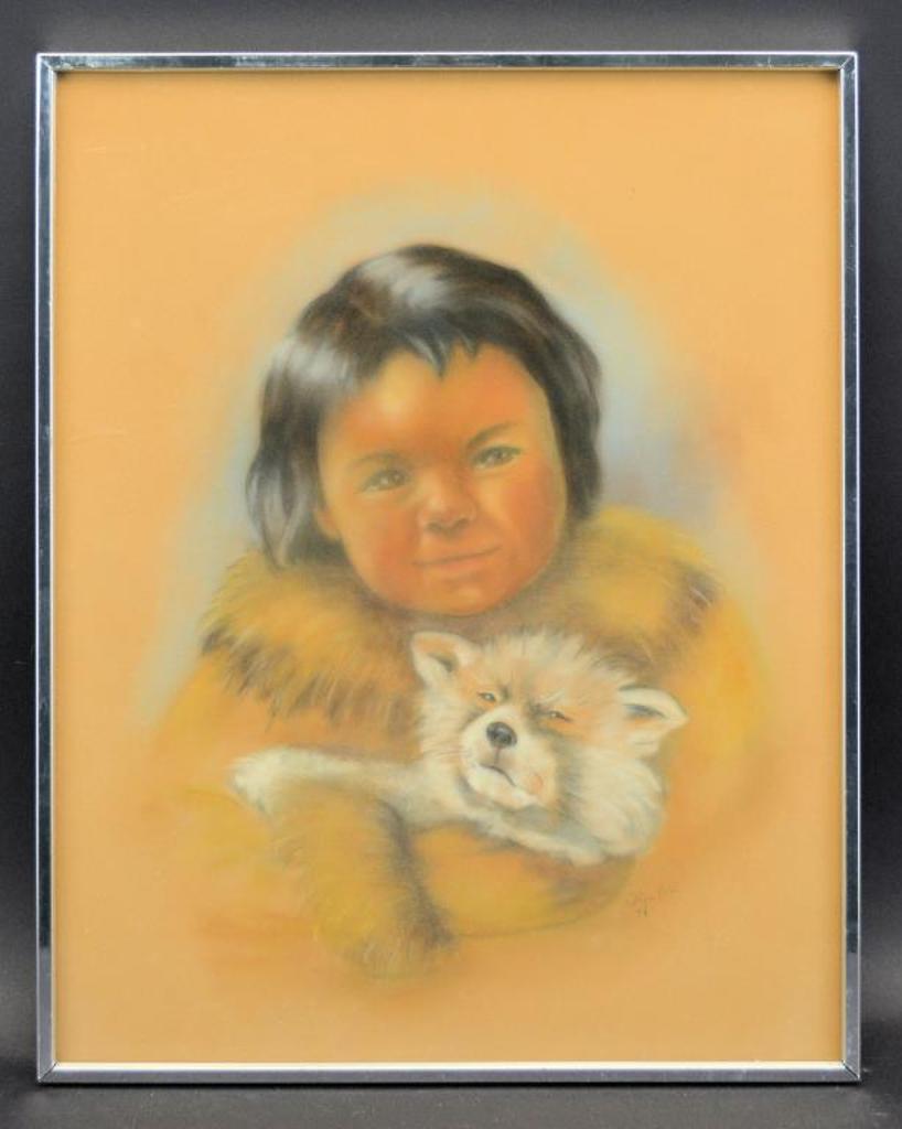 Olga Pugh (1924) - Inuit Child