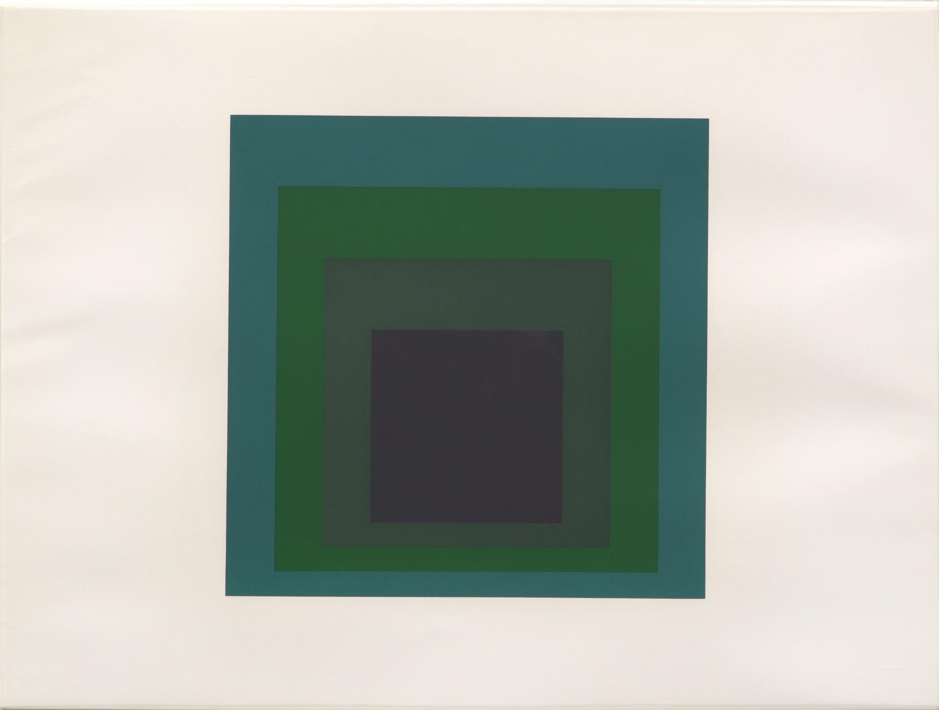 Josef Albers (1888-1976) - Articulation I & II »), 1972