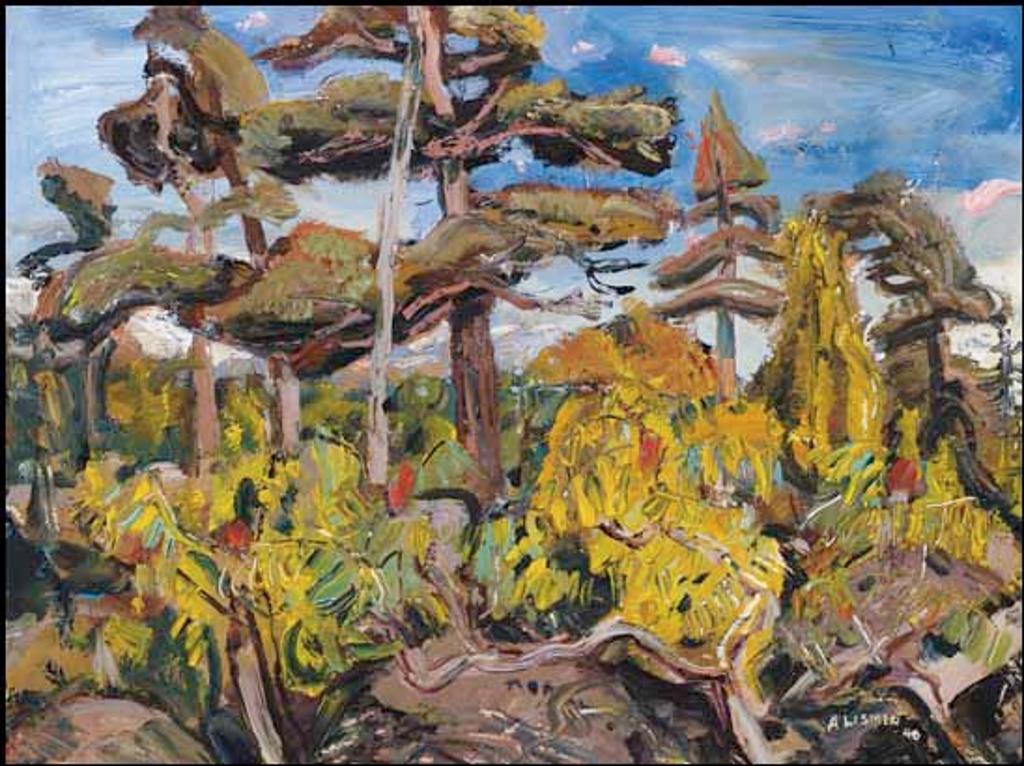 Arthur Lismer (1885-1969) - Pines and Sumac, Georgian Bay