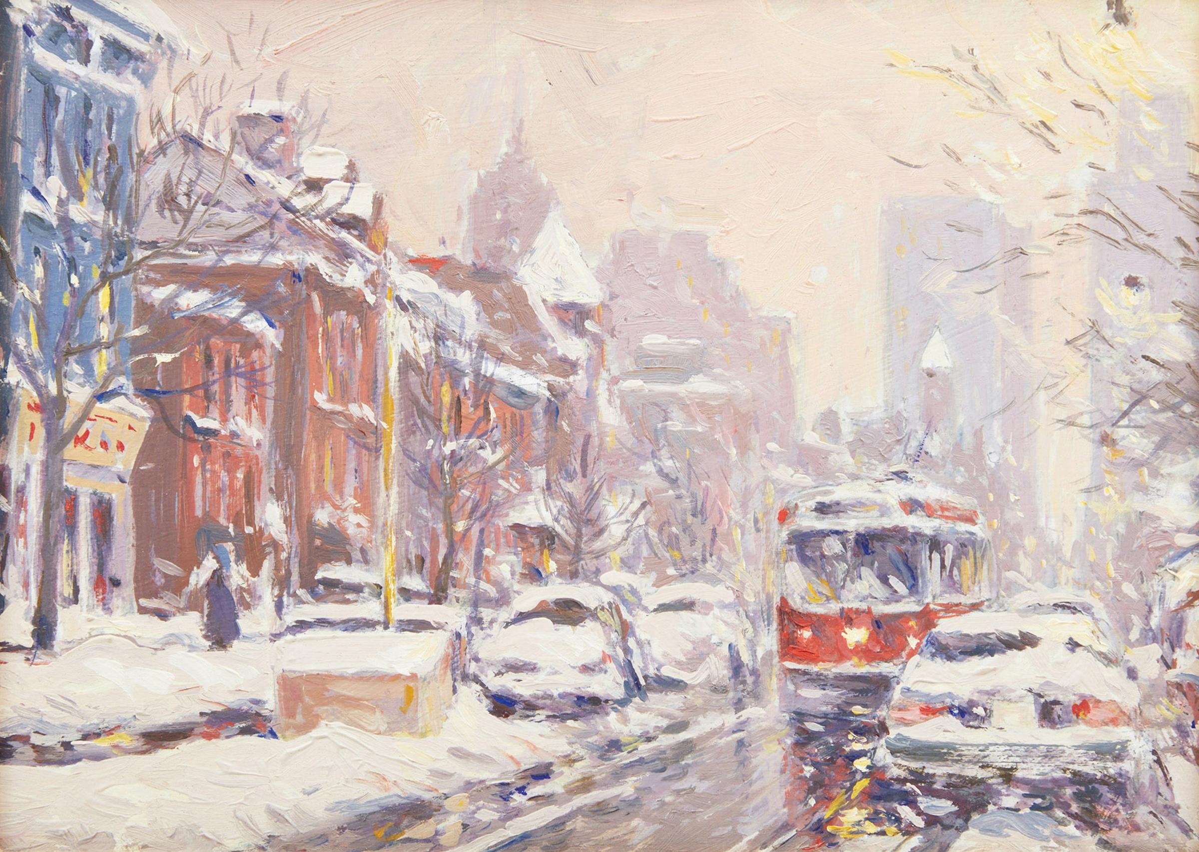 Arto Yuzbasiyan (1948) - Queen Street West at Beverley