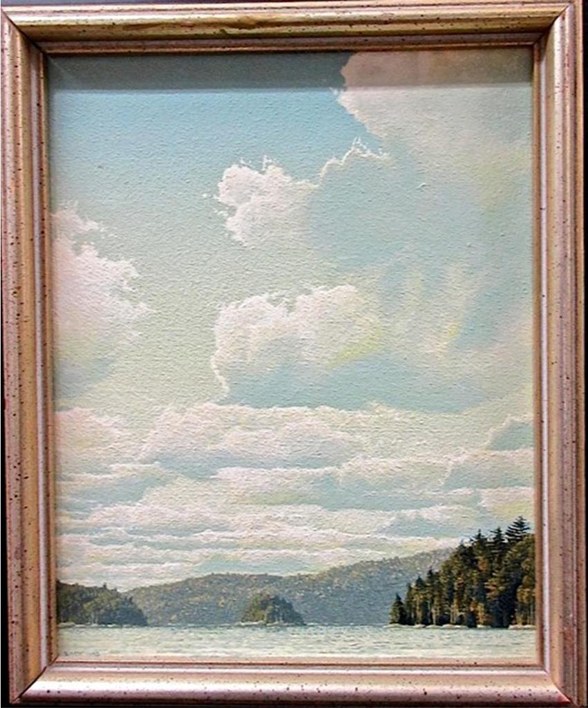 E. Robert Ross (1950) - Clouds #3; Evening Clouds, Mt. Nemo, North Burlington, Ont.