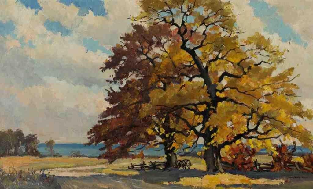 Thomas Keith (Tom) Roberts (1909-1998) - Old Maples, Clarkson