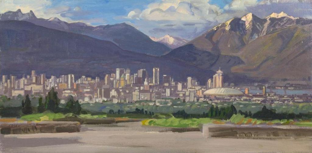 Peter Maxwell Ewart (1918-2001) - Vancouver from Little Mountain