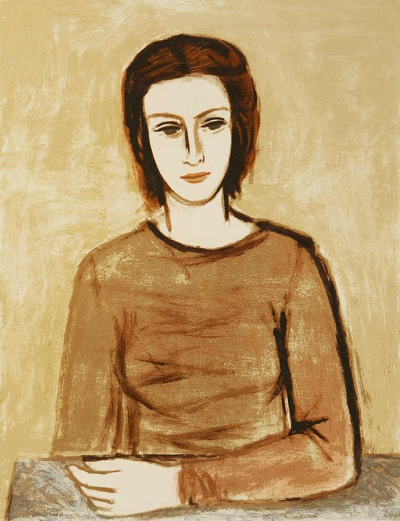 Stanley Morel Cosgrove (1911-2002) - Woman at a Table
