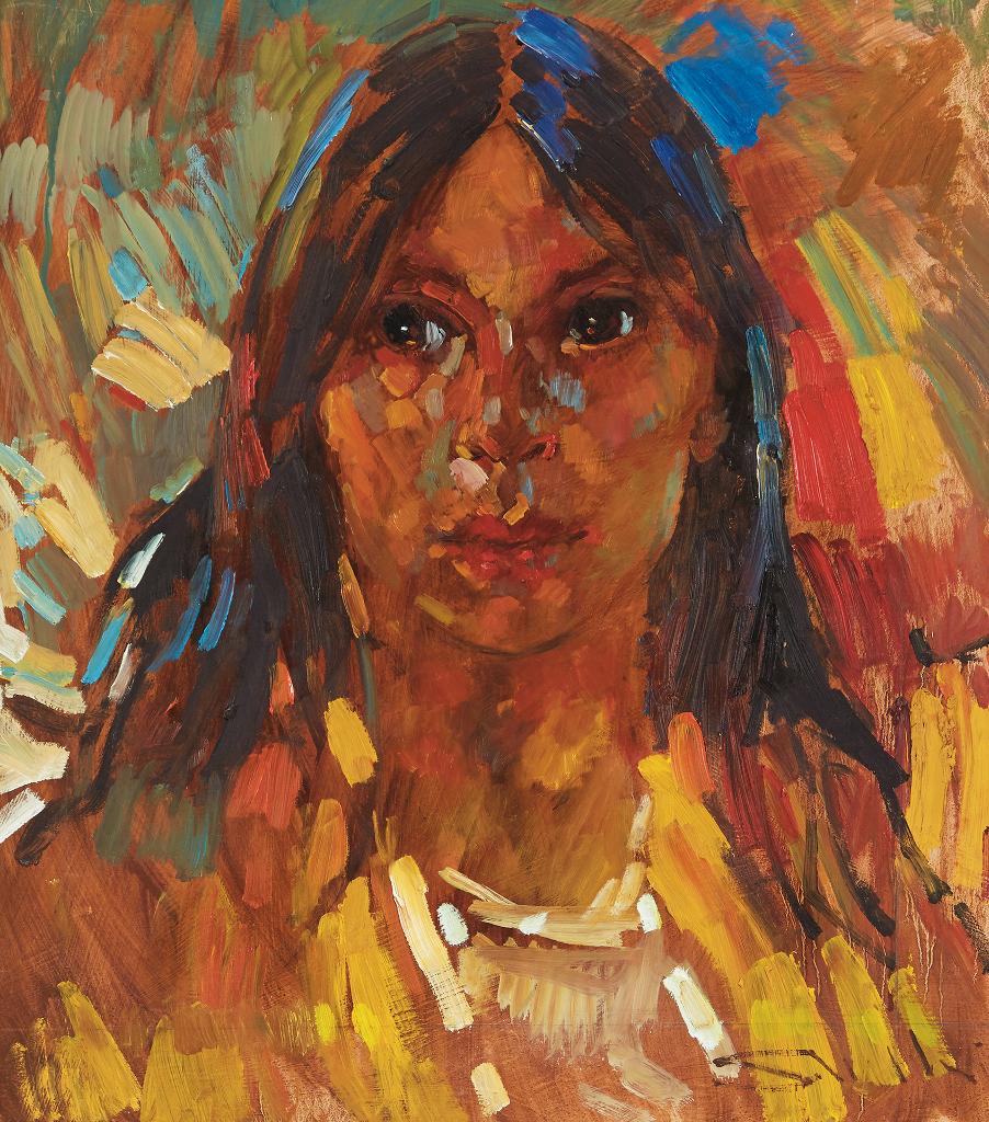 Arthur Shilling (1941-1986) - Portrait of Melinda