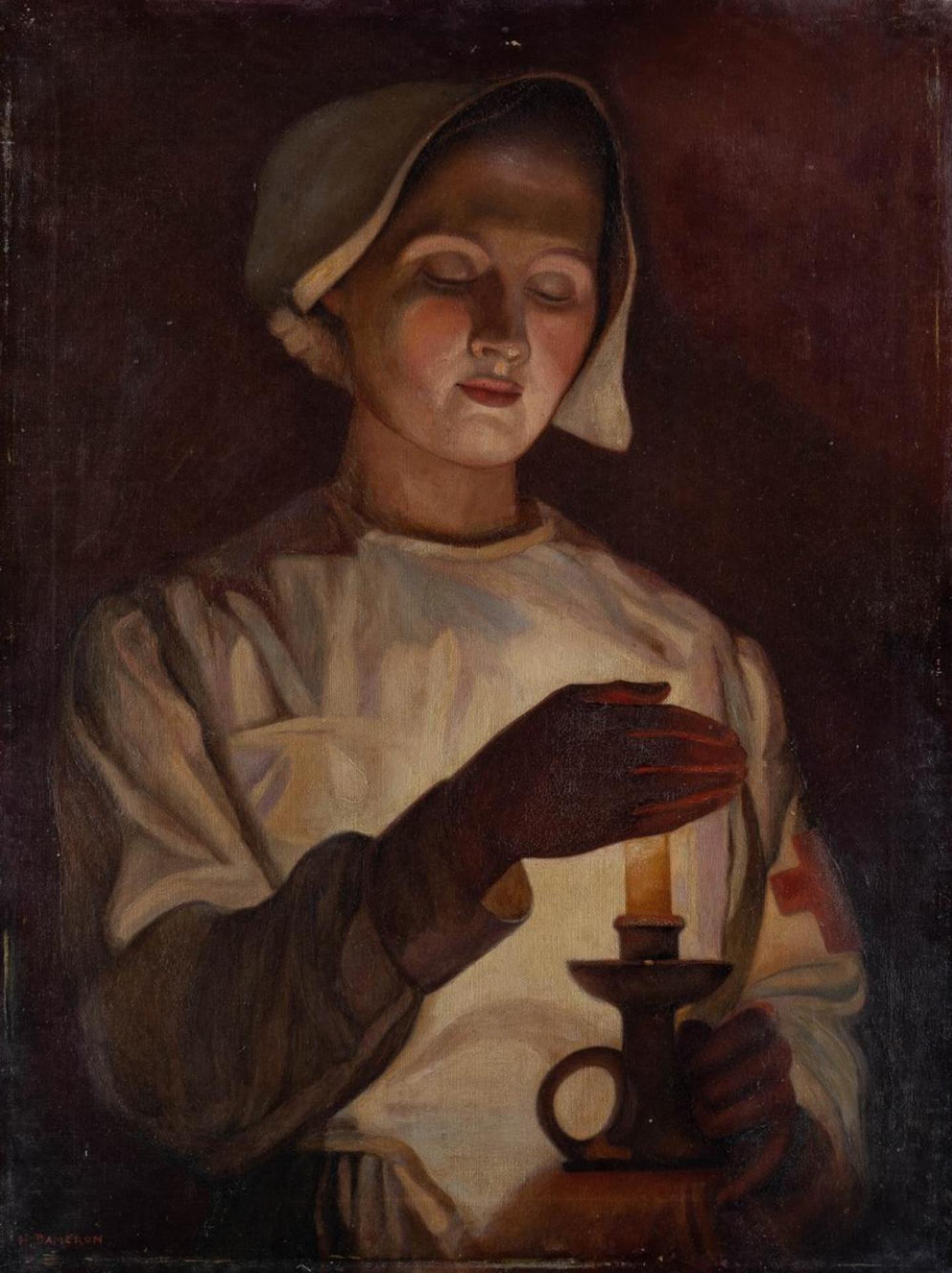 H. Dameron - oil on canvas