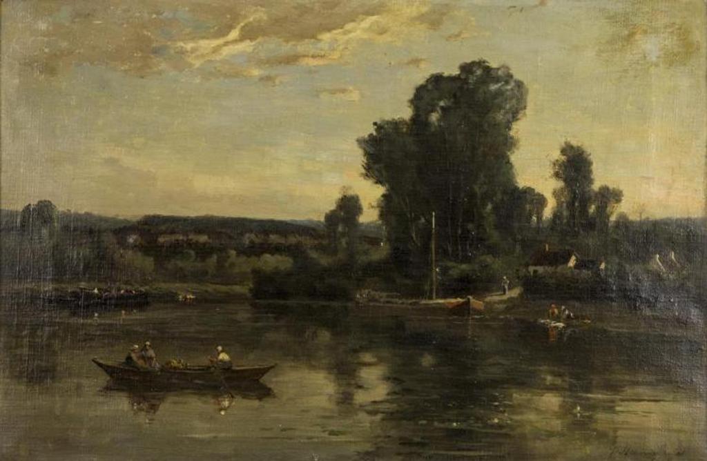 John A. Hammond (1843-1939) - River Landscape