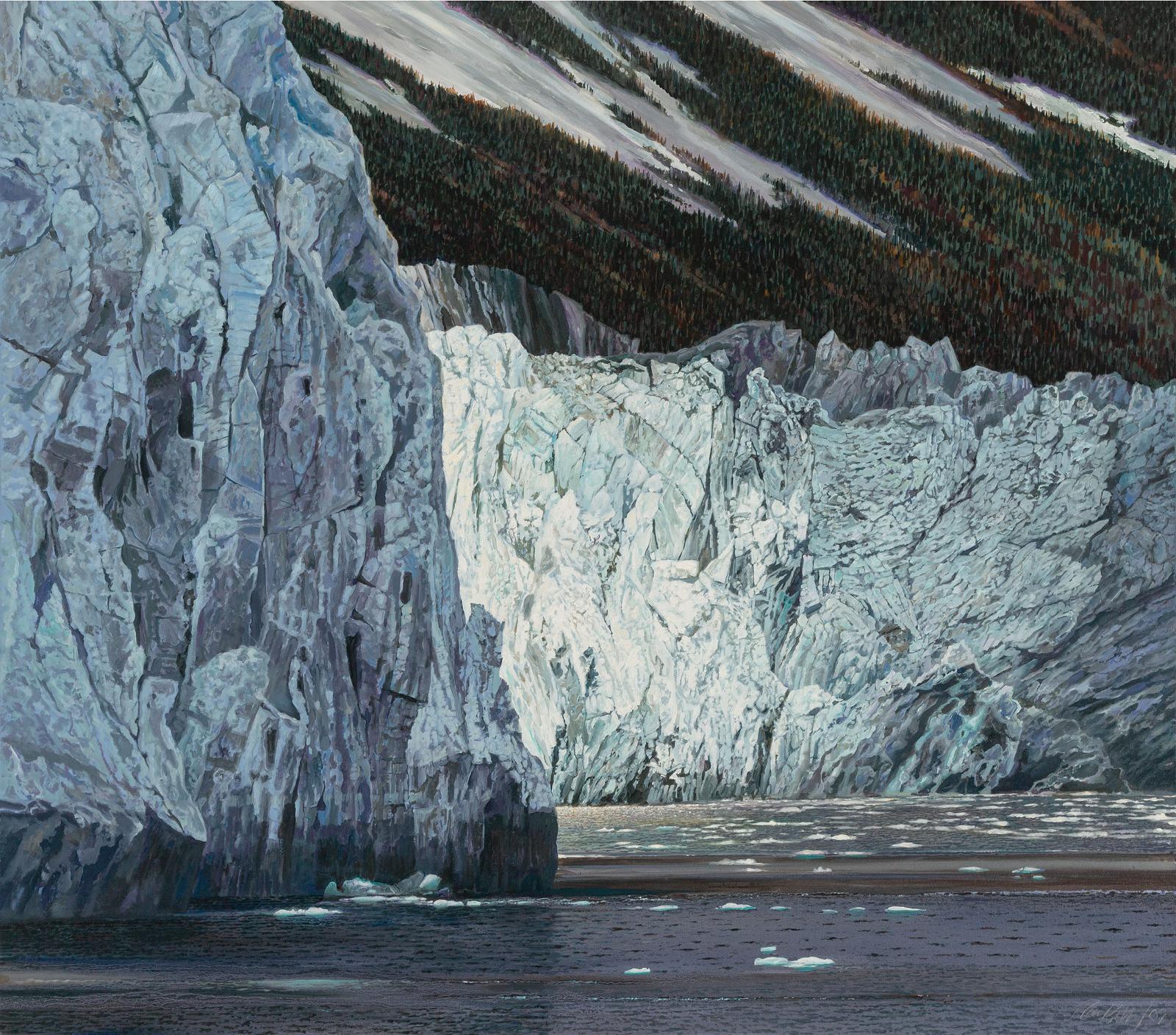Ronald (Ron) William Bolt (1938-2019) - Ice Walls - Glacier Bay, Alaska, 2009